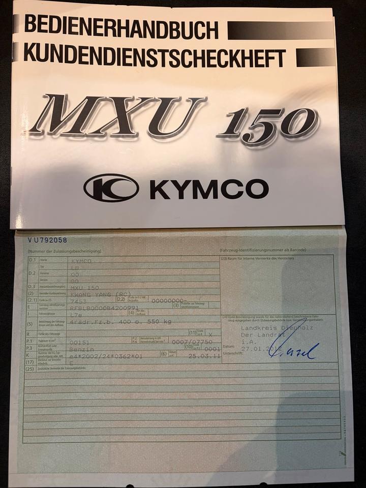 Kymco MXU 150, Quad, 1-A Zustand 2011 — фото 20