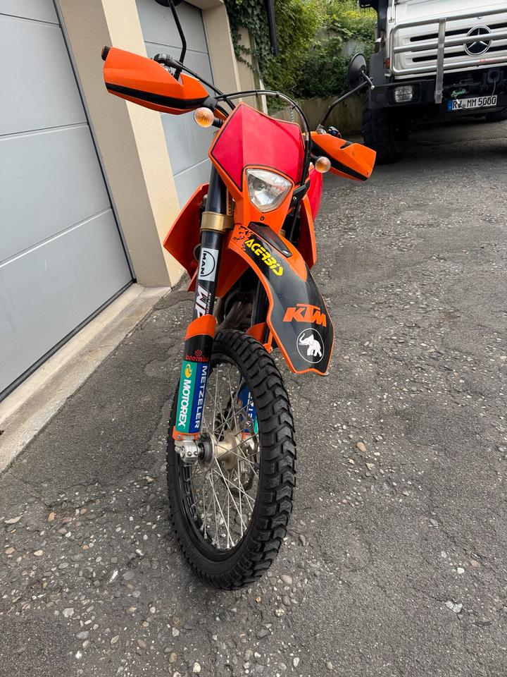 KTM Ecx 400 Motocross 2008 — rear view