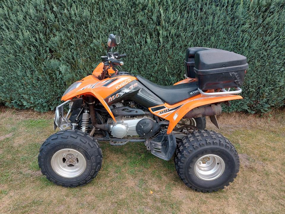 Kymco Quad Kymco Maxxer 300 Wide 2013 — rear view