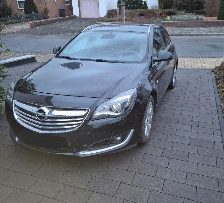 Opel Insignia 2014 — вигляд ззаду