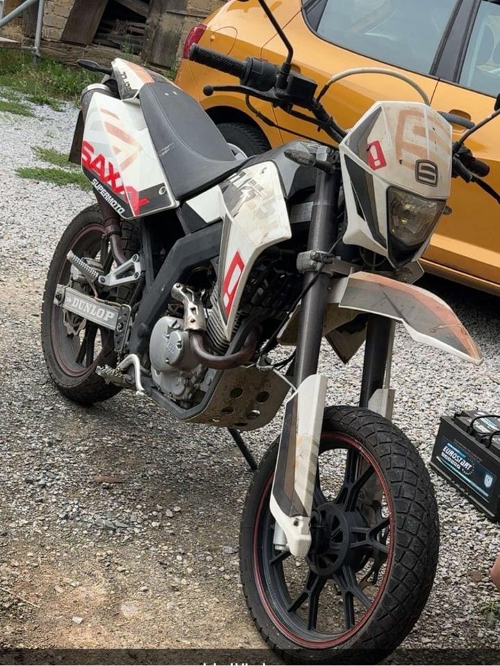 Weitere Motorräder Gelöscht • Sachs ZZ125 Supermoto Motocross enduro 2006 — rear view