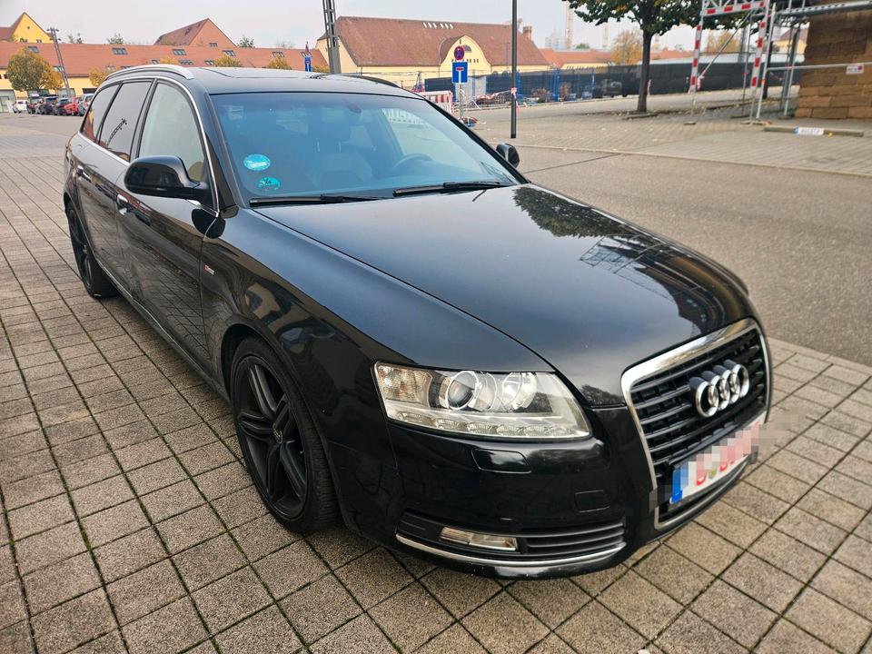 Audi A6 2011 — rear view