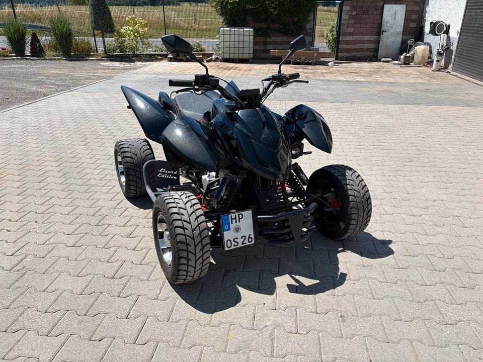  Triton Baja 400 EFI ATV Black Lizard Edition Quad TÜV 06/2028 2012 — rear view