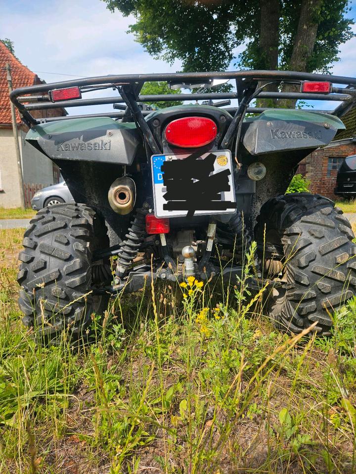 Kawasaki Gelöscht • Hallo Verkauf mein 750ccm quad von kawasaki mit lof u tüv 2006 — engine 750 ccm