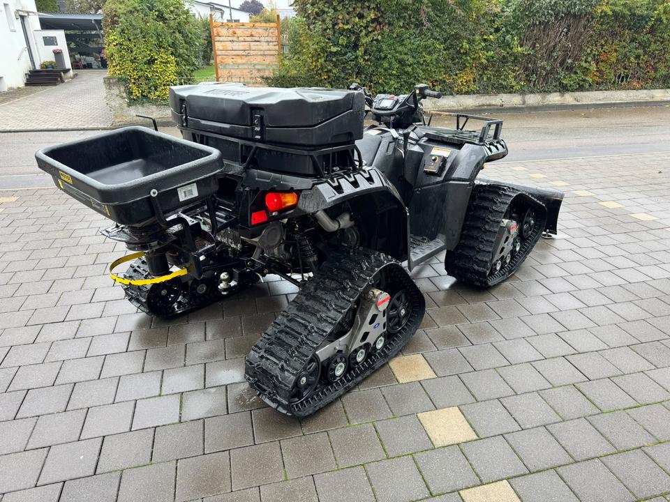 Weitere Motorräder Polaris Sportsman Forest 850 XP 4x4– Raupenfahrwerk, Schneeschild 2011 — фото 7