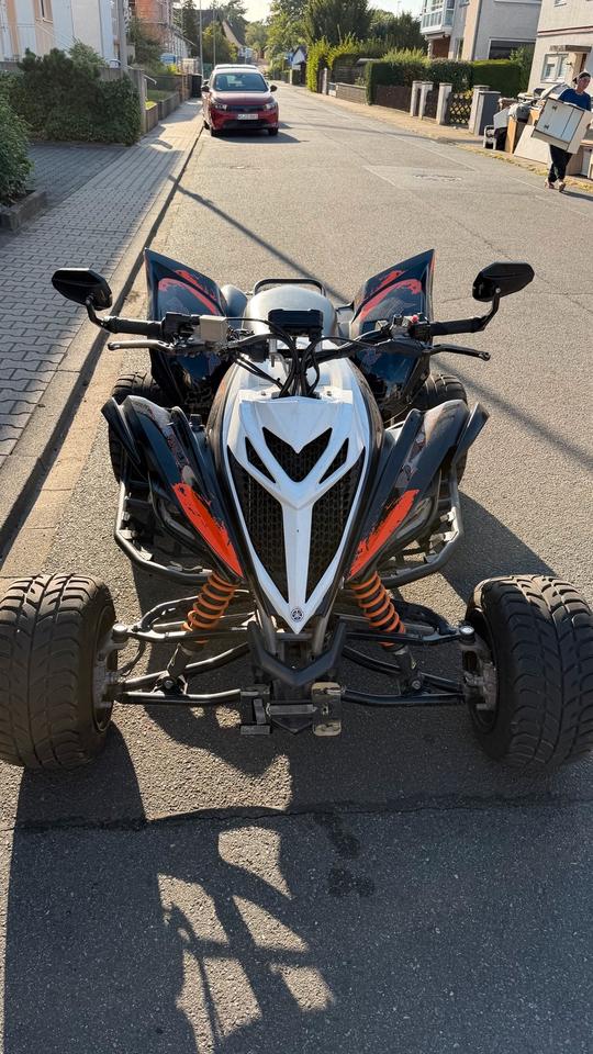 Yamaha !Diese Woche 8000€! Yamaha Raptor 700r/ LOF Zulassung 2014 — rear view
