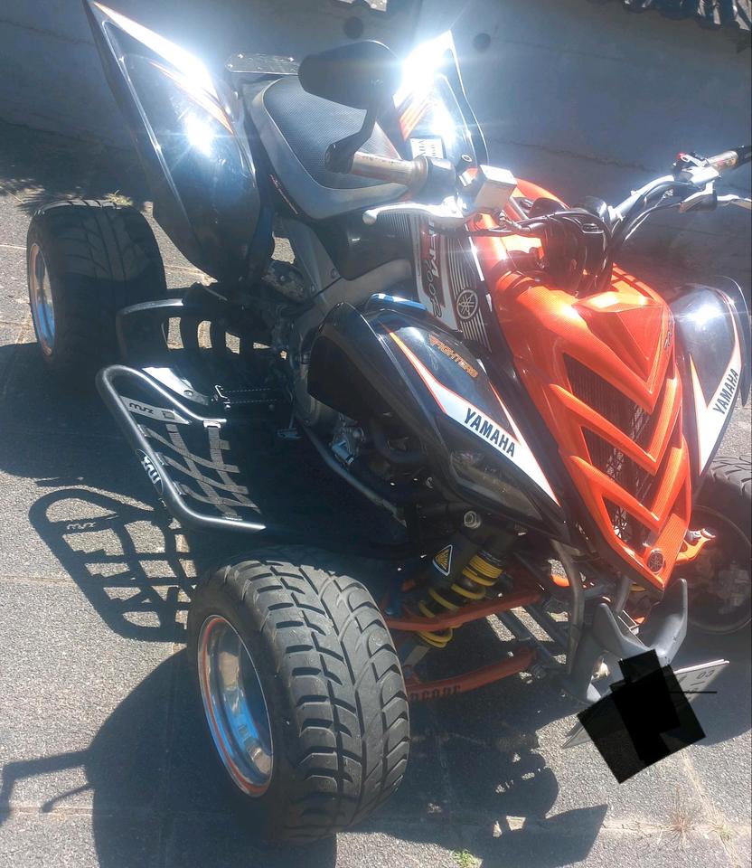 Yamaha Raptor YFM 700r Spezial . 2007 — rear view