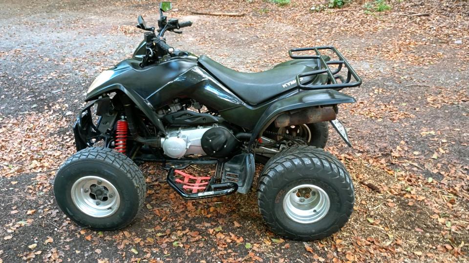 Kymco Maxxer 300 - Quad - Wide - 2011 — interior