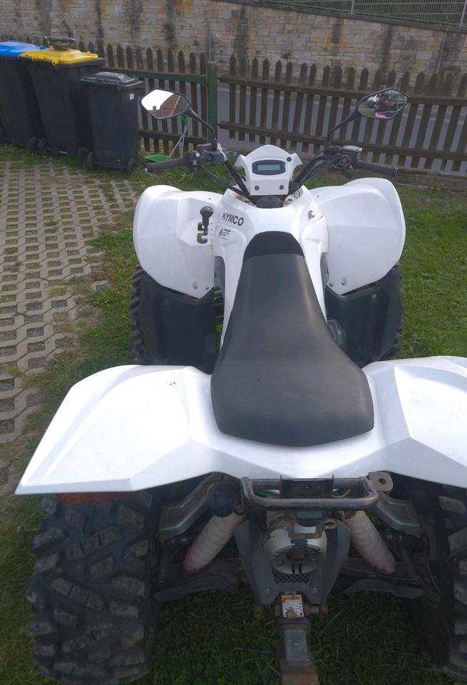 Kymco Maxxer 400 4x4 Allrad Quad atv lof tausch Simson möglich 2009 — салон