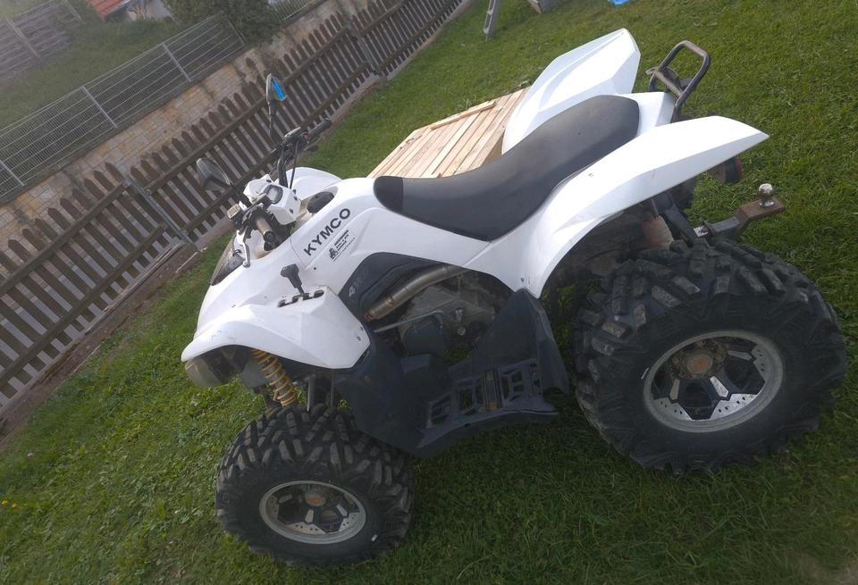 Kymco Maxxer 400 4x4 Allrad Quad atv lof tausch Simson möglich 2009 — двигун 400 ccm