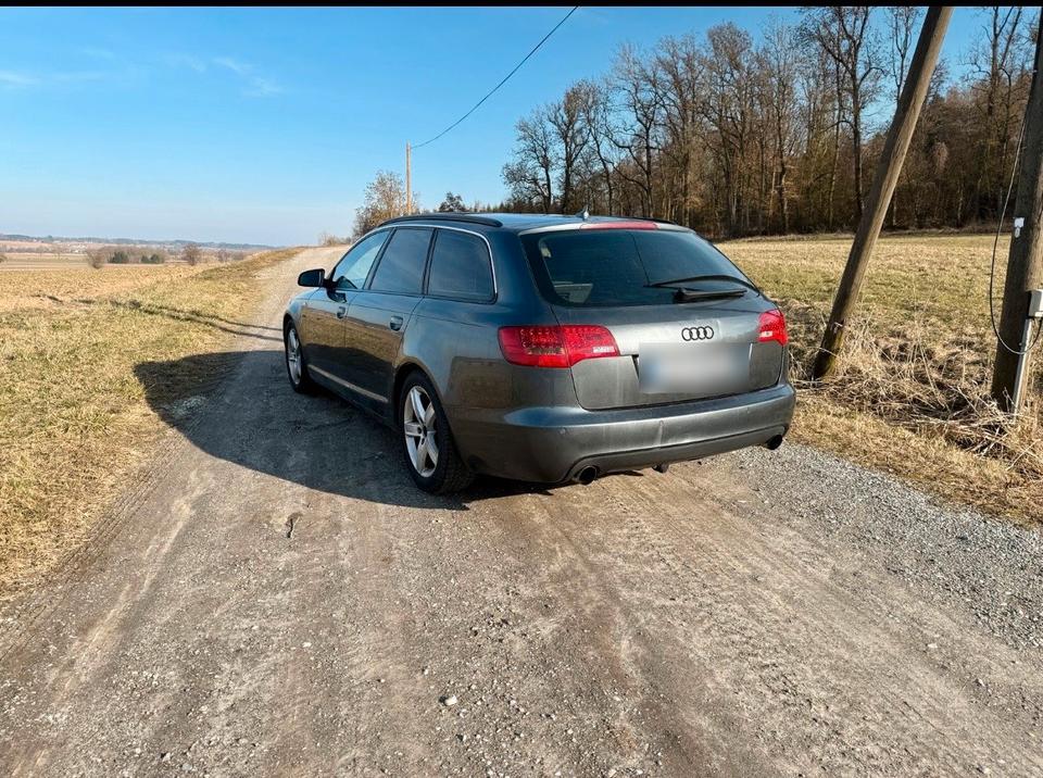 Audi A6 2006 — rear view