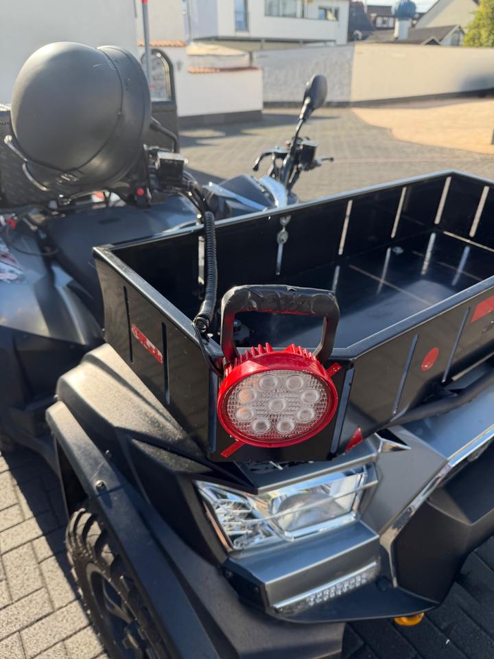 Kymco ATV Quad mit Anhängerkupplung und Frontkorb 2015 — photo 13