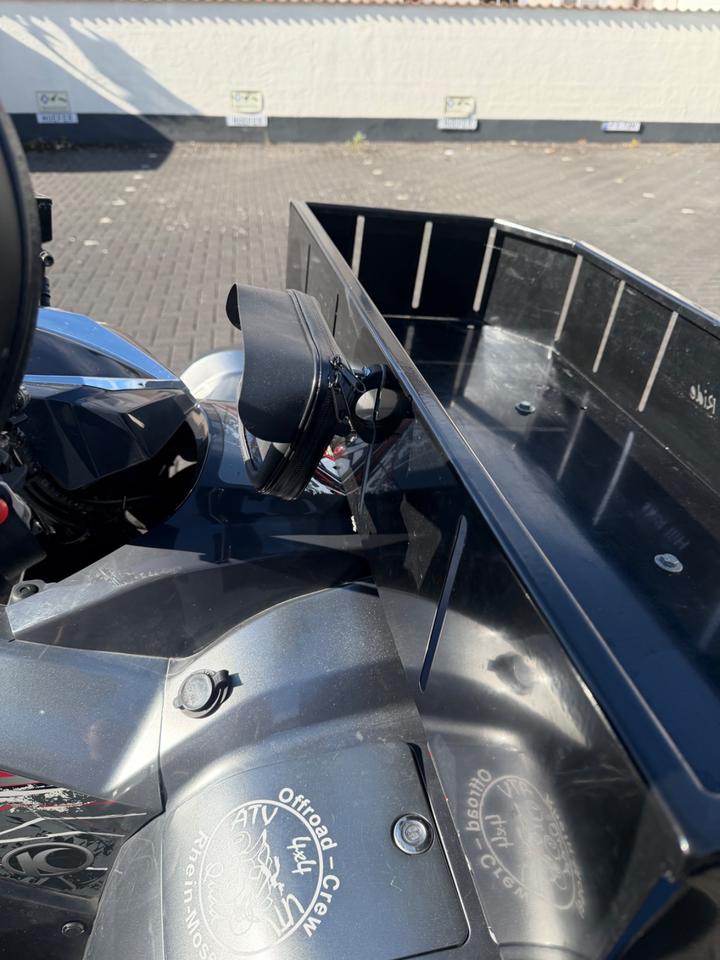 Kymco ATV Quad mit Anhängerkupplung und Frontkorb 2015 — photo 14
