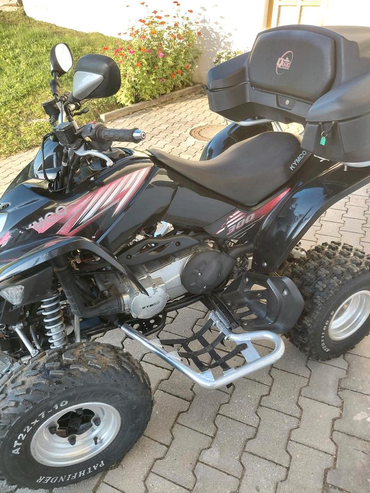 Kymco Gelöscht • Kymco Maxxer 300 mit Koffer und Schneeschild 2007 — engine 300 ccm