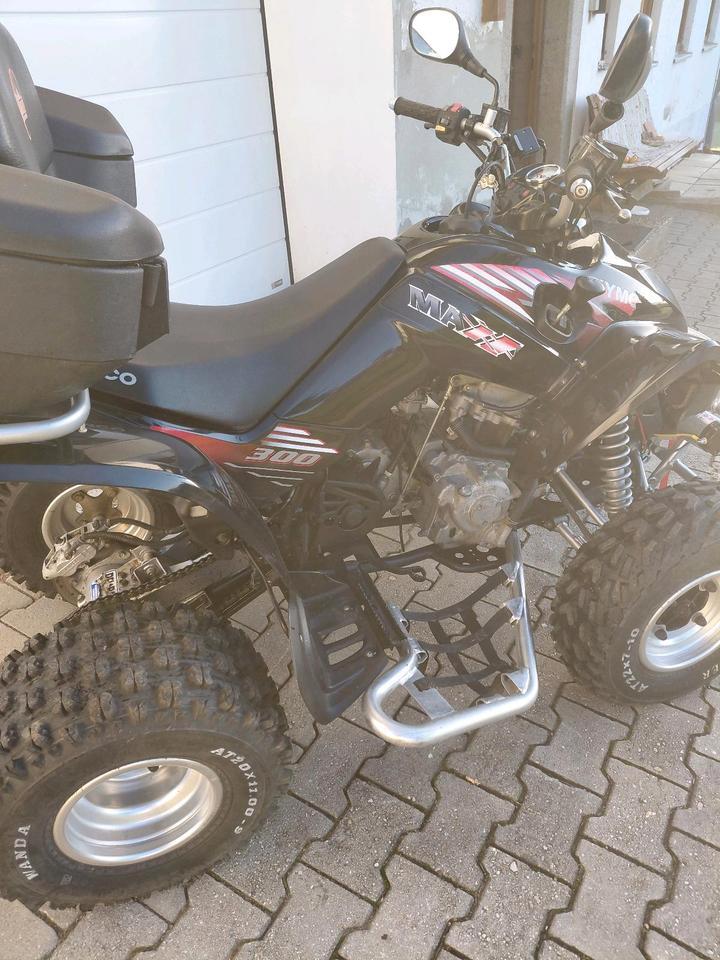 Kymco Gelöscht • Kymco Maxxer 300 mit Koffer und Schneeschild 2007 — photo 5