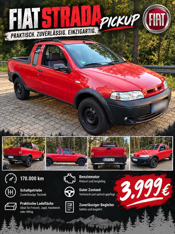 Fiat Strada 2004 — vehicle for AFU Ukraine