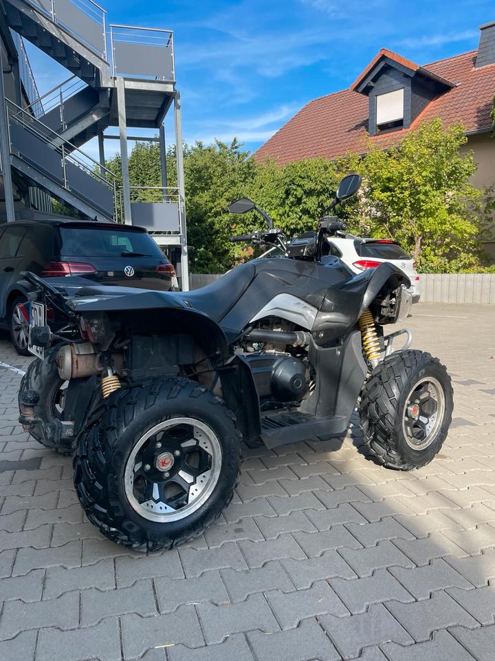 Kymco Quad Kymco Maxxer 450i LOF Zulassung TÜV 04/28 2015 — вигляд ззаду