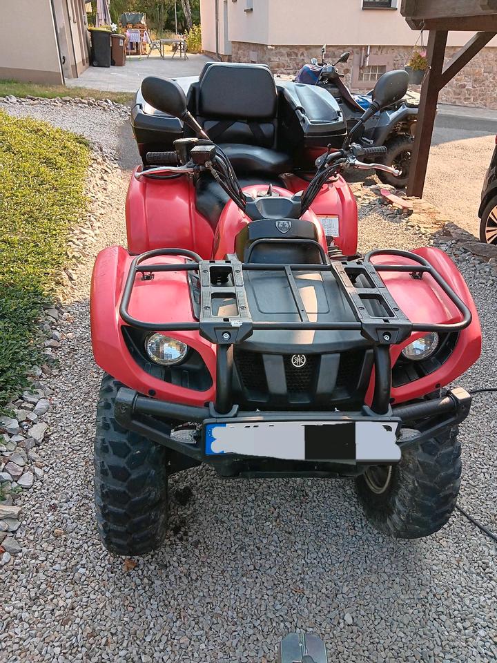 Yamaha ein schönes Quad Yamaha Grizzly 660 mit Koffer an 2007 — vehicle for AFU Ukraine