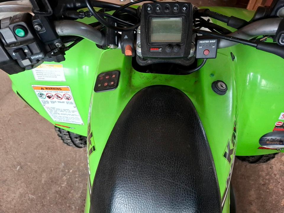 Kawasaki KFX 700 Quad LoF 2007 — rear view