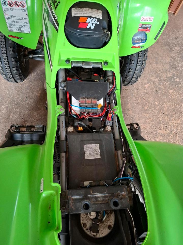Kawasaki KFX 700 Quad LoF 2007 — engine 699 ccm