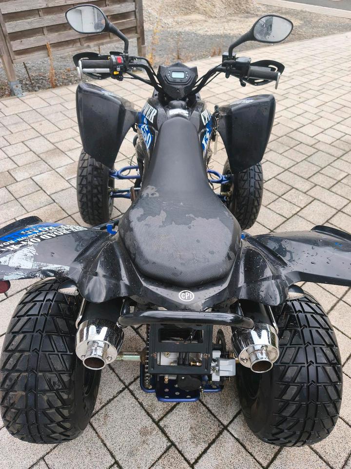Weitere Motorräder Gelöscht • Quad CPI XS 250 Power 2009 — rear view