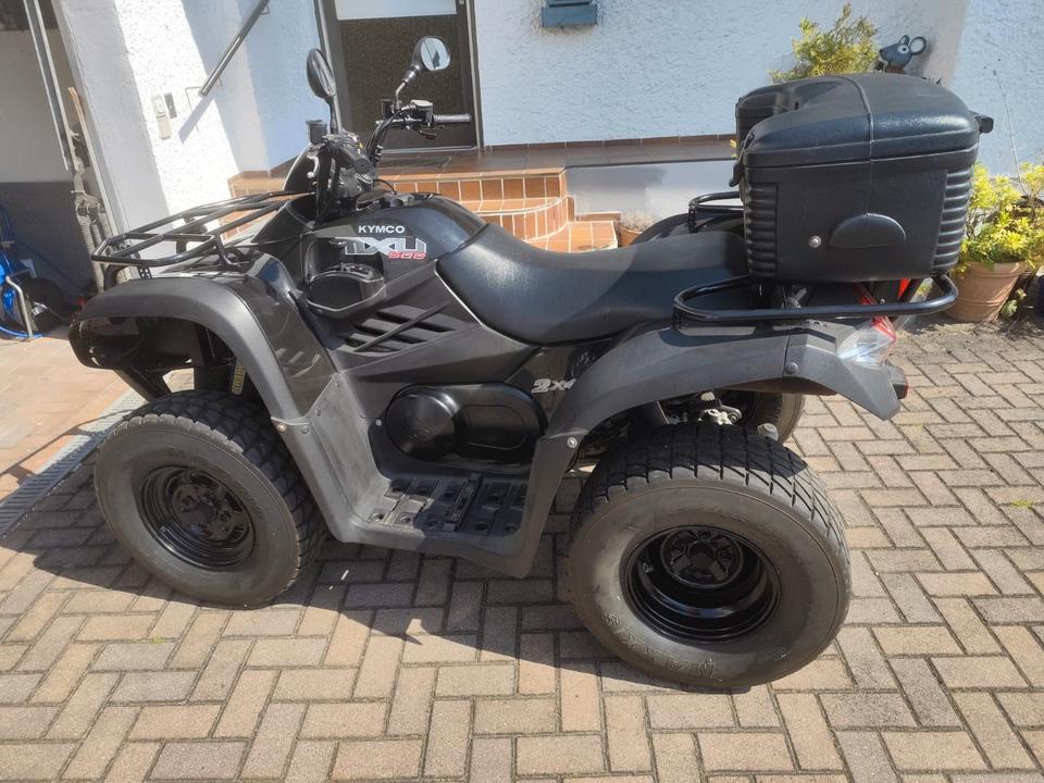 Kymco MXU 500 mit LOF-Zulassung, TÜV neu ohne Mängel, Tausch mögl 2007 — rear view