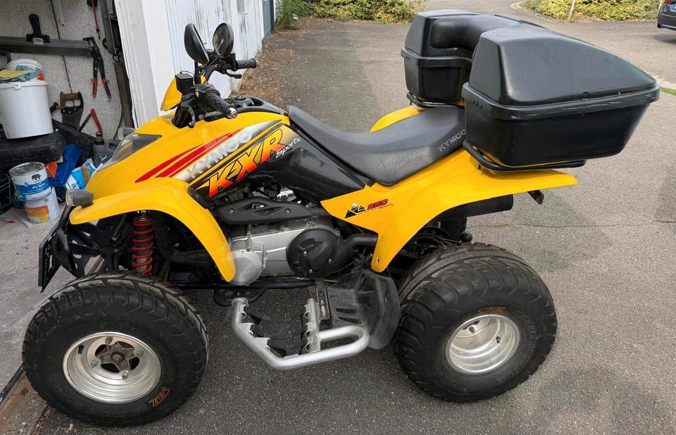 Kymco KXR Quad 2004 — interior