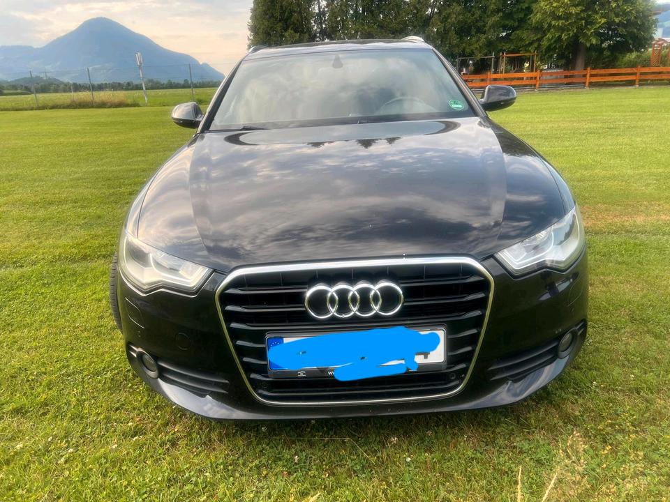 Audi A6 2013 — rear view