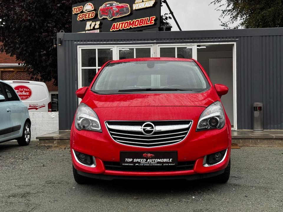 Opel Meriva 2014 — вигляд ззаду