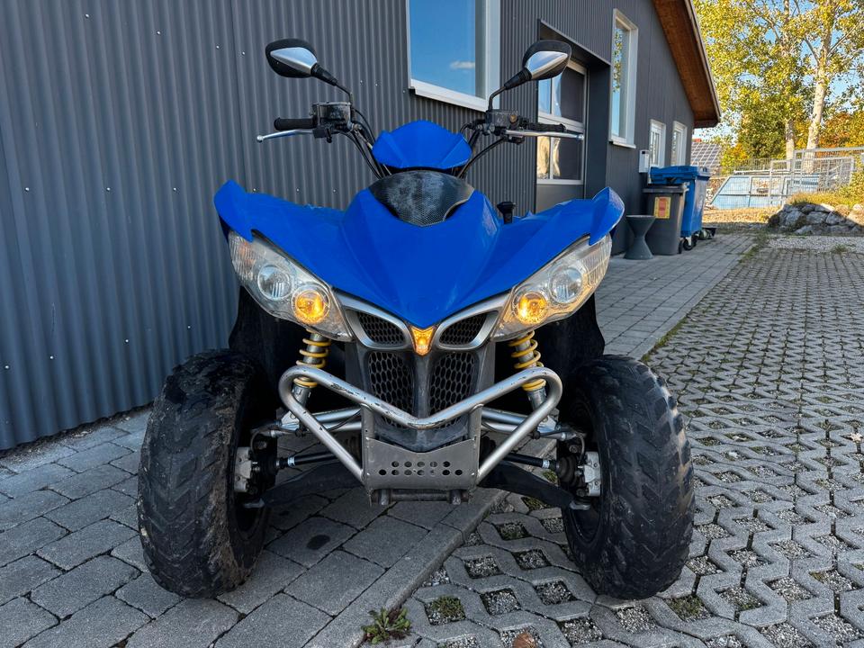Kymco MAXXER 400 4x4 ALLRAD QUAD ATV 2009 — rear view