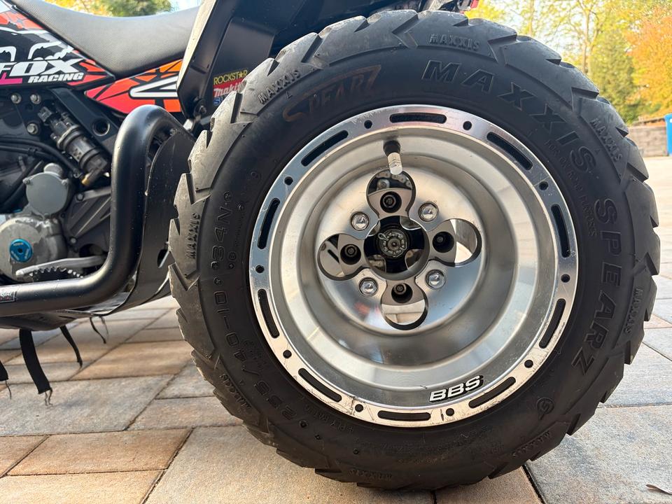 Suzuki LT-R 450/ Reiger Fahrwerk/ Breitbau/ Einzelstück/ LOF 2008 — photo 6