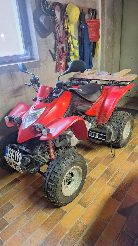 Kymco Gelöscht • Kymco Quad 250 ccm 2006 — двигун 249 ccm