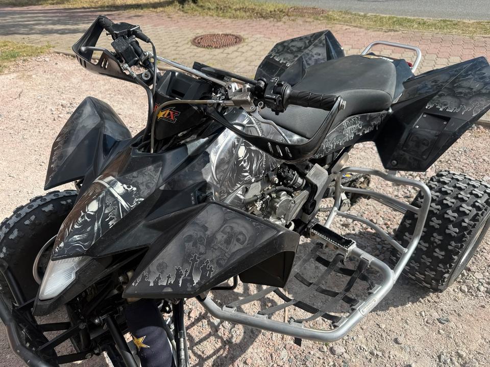 Suzuki LTR450 mit LOF Strassenzulassung 2009 — rear view