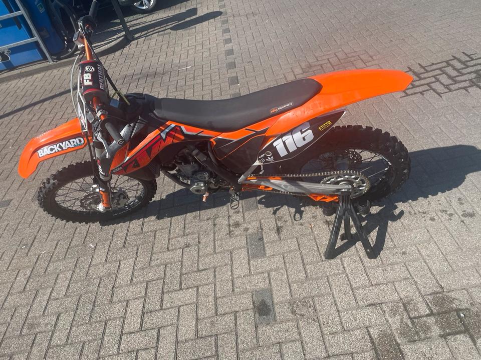 KTM Gelöscht • KTM SX-F 250 2012 — rear view