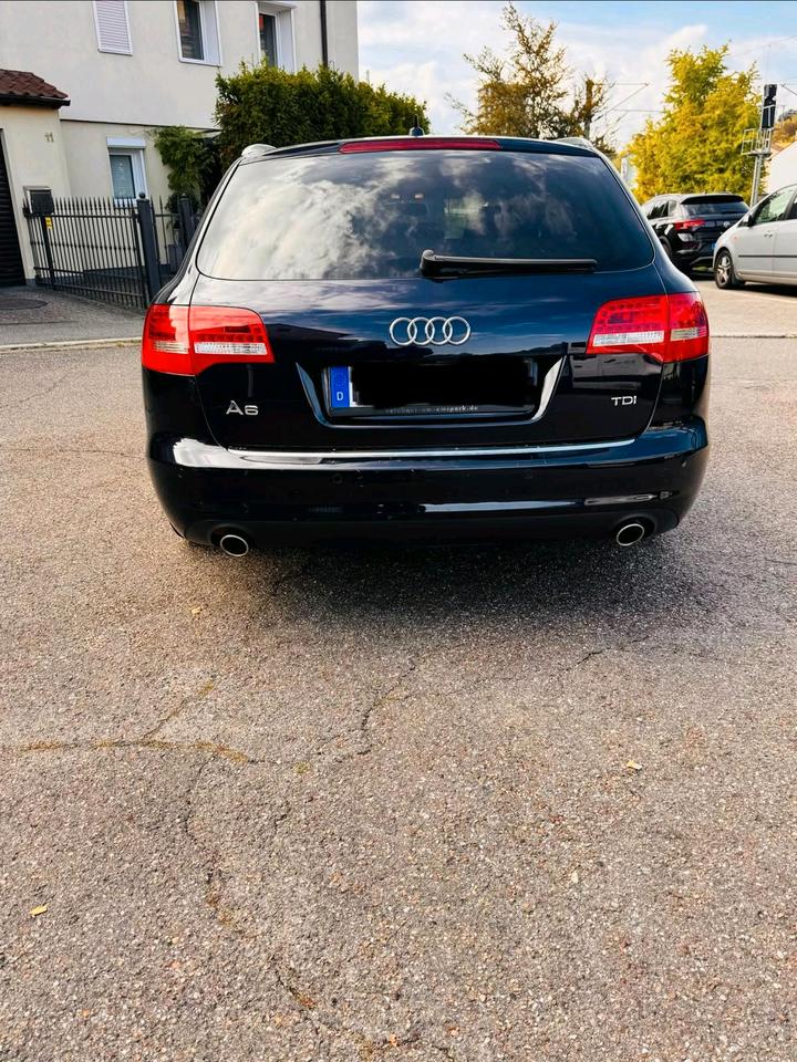 Audi A6 2011 — rear view
