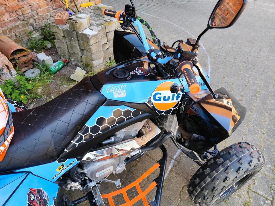 Weitere Motorräder SMC Trasher 520,LOF Zulassung,49PS, TÜV, 8 Fach Bereifung 2012 — engine 520 ccm