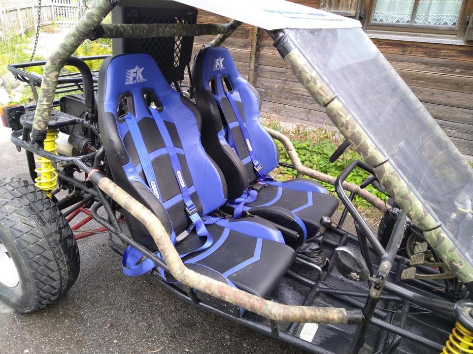 Weitere Motorräder Buggy Saiting ST650F 650ccm L7e Quad ATV 4x4 TÜV 02/2027 Tausch ! 2008 — interior