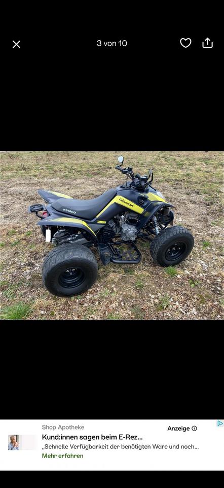 Kymco Quad Kymco Maxxer 300 SM 2015 — rear view