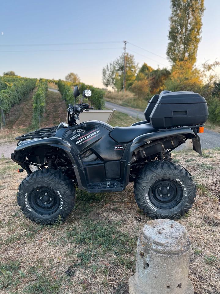 Yamaha ATV Yamaha Grizzly 550 - LOF-Zulassung - 4X4 2010 — vehicle for AFU Ukraine