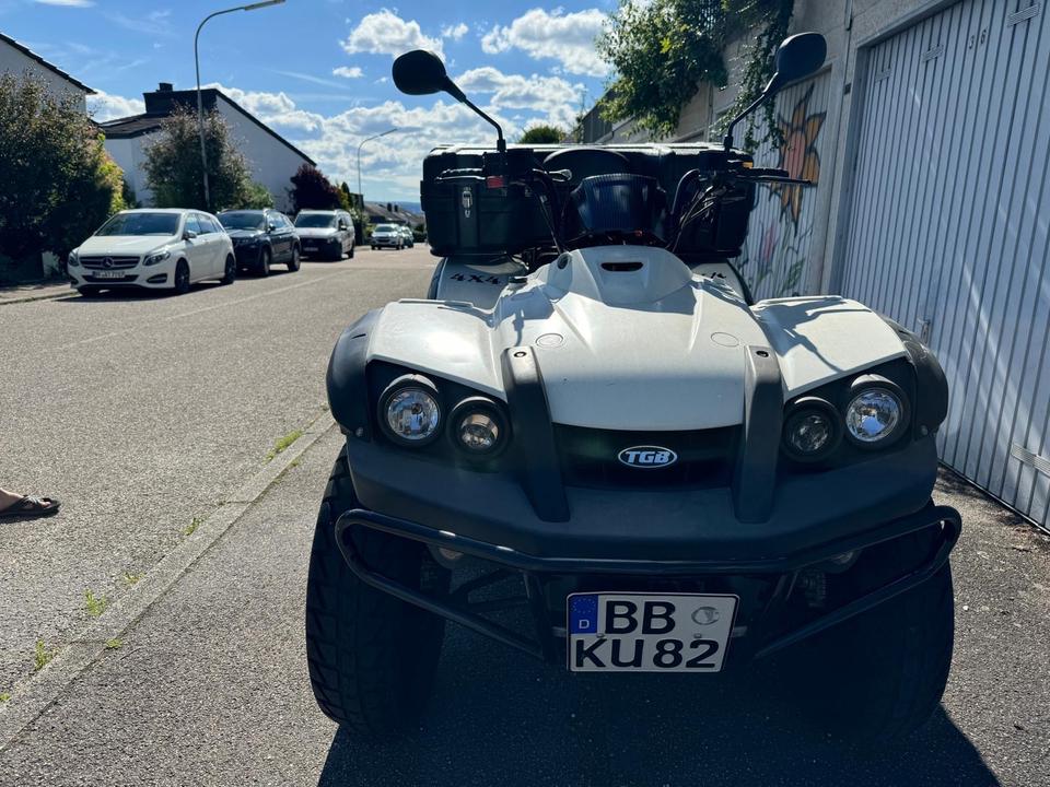 Weitere Motorräder TGB Blade 525 Quad #4x2#Koffer#Anhängerkupplung 2011 — салон