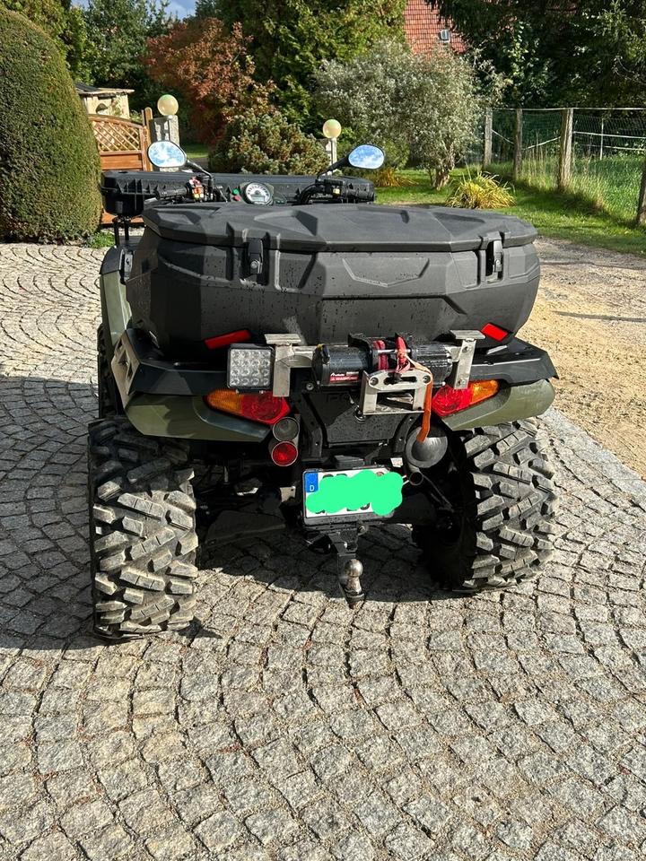  Polaris Quad 500 forest sportsman 2012 — interior