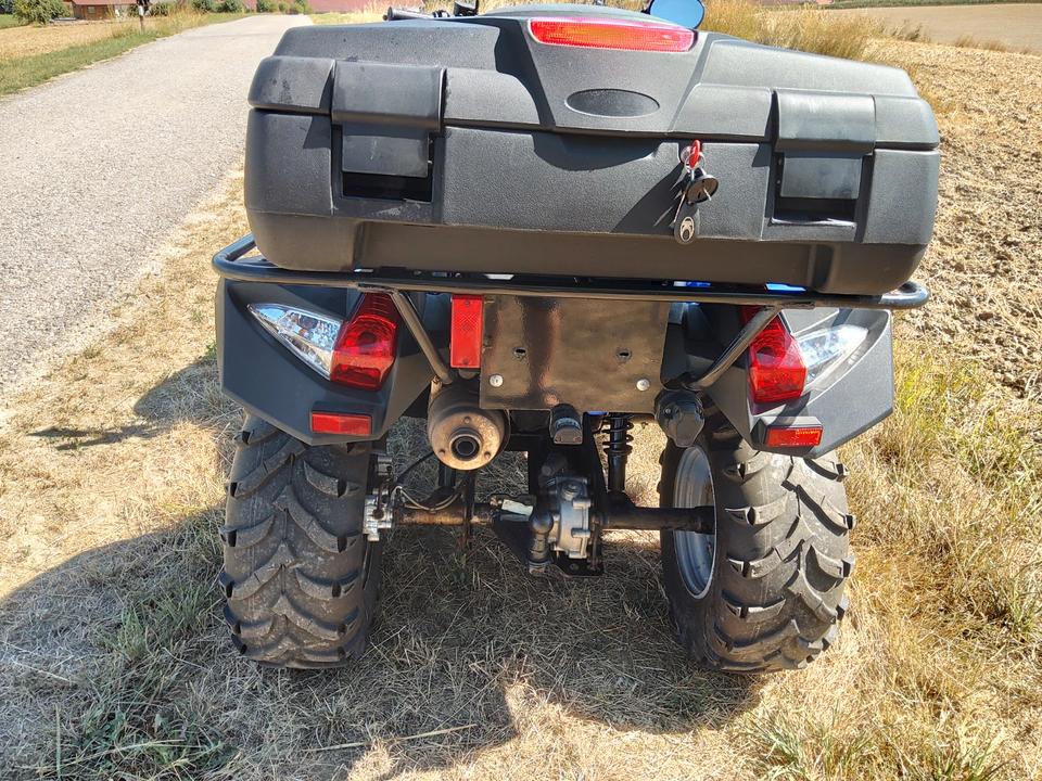 Kymco Quad - Kymco MXU 500 - Allrad - Lof - mit Koffer, - Anhängerkuppl 2007 — engine 500 ccm