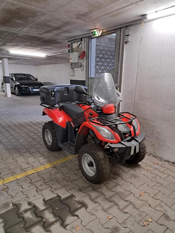 Kymco quad 2014 — rear view