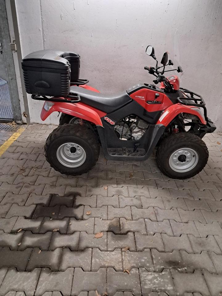 Kymco quad 2014 — interior