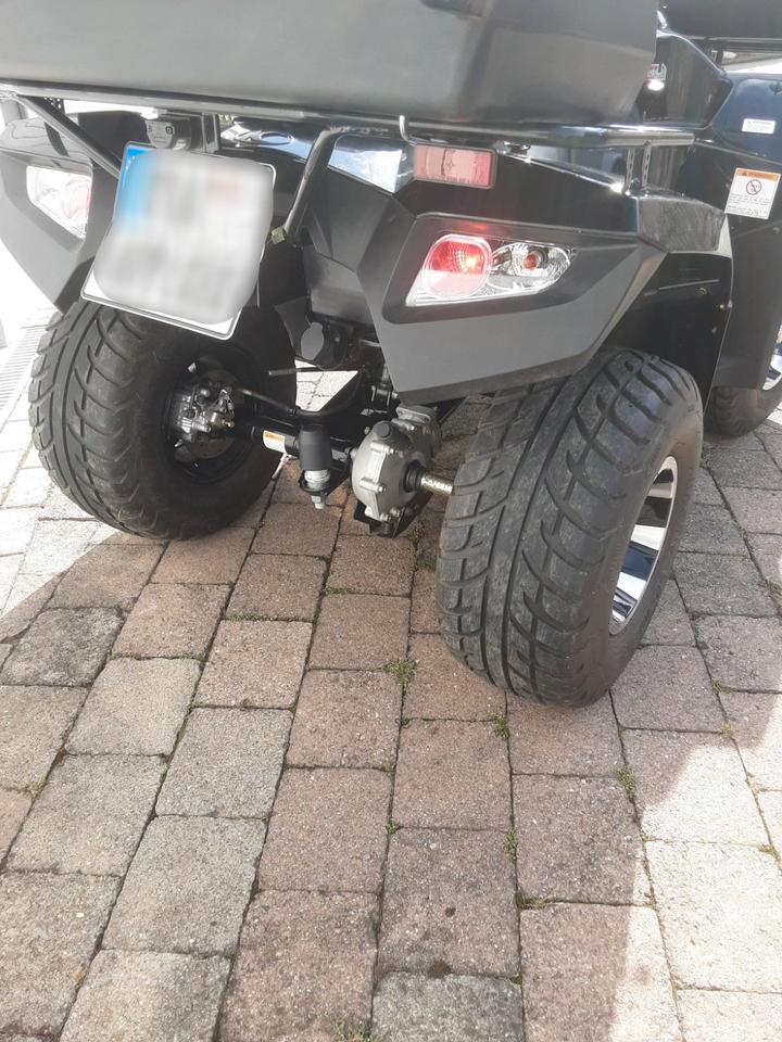 Kymco MXU 300R Quad ATV 2013 — rear view
