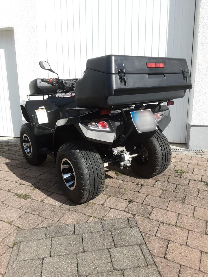 Kymco MXU 300R Quad ATV 2013 — interior