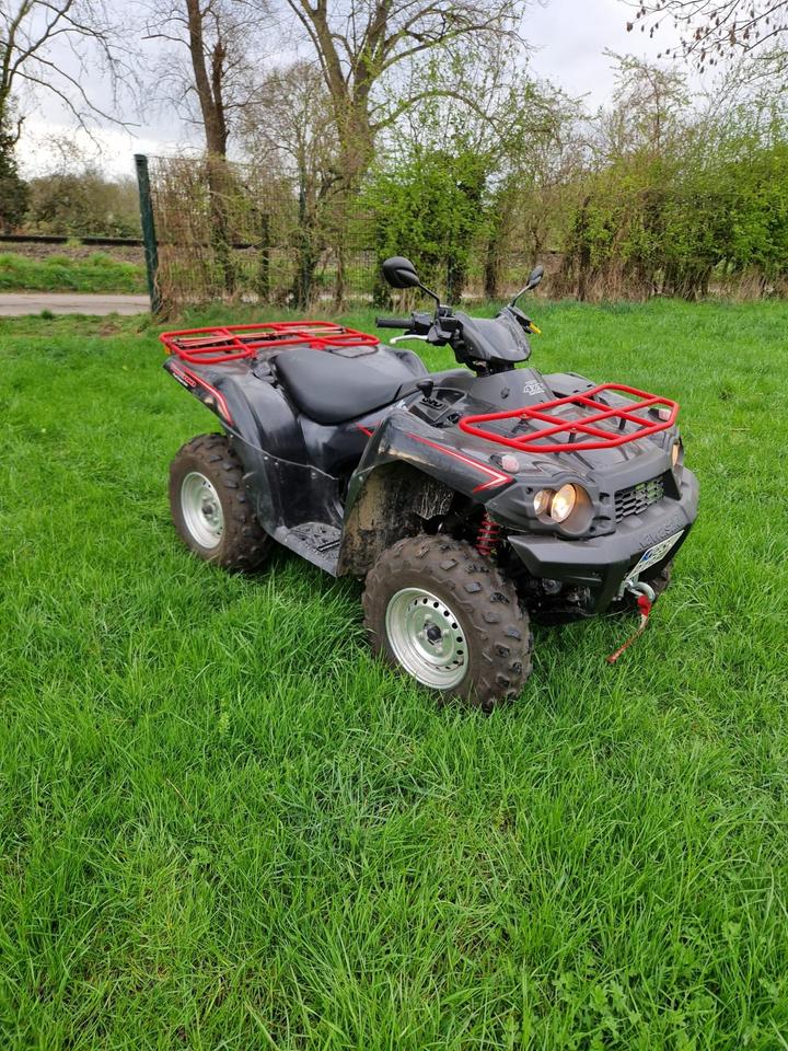 Kawasaki ATV Kawasaki Bruteforce KFV 750 2009 — rear view