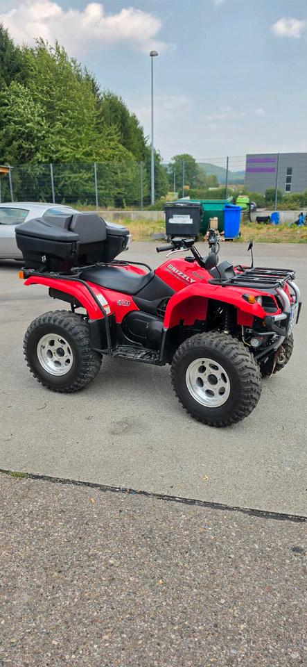 Yamaha Grizzly 660 - LOF - Heckbox - Seilzug - 4x4 2004 — rear view