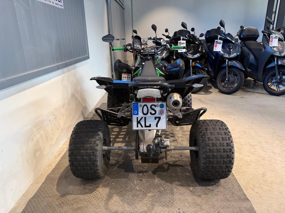 Kawasaki KFX 450R, Sportauspuff, Handyhalterung 2010 — interior