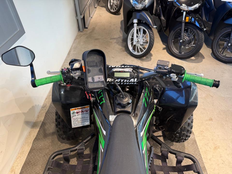 Kawasaki KFX 450R, Sportauspuff, Handyhalterung 2010 — photo 6